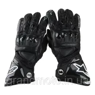Мотоперчатки кожаные гоночные Alpinestars GP Pro
