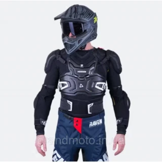 Черепаха Leatt Mission Body Protector Graphene L/XL Мото черепаха защита для мотоциклиста