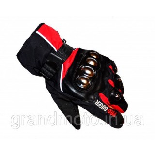 Теплые зимние мотоперчатки Probiker Winter с утеплителем