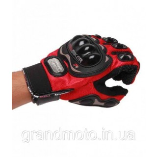 Мотоперчатки текстильные Probiker Red