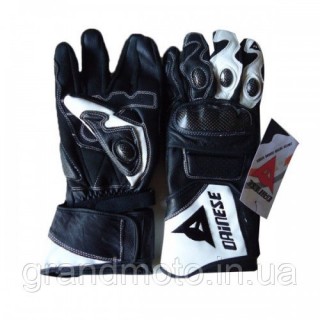 Перчатки кожаные спорт Dainese