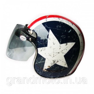 Шлем полулицевик "Star"