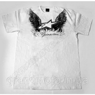 Футболка для мотоциклистов Alpinestars White
