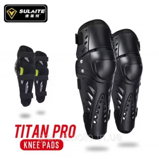 Мото наколенники шарнирные Sulaite Titan PRO мотонаколінники на шарнирах стрит эндуро