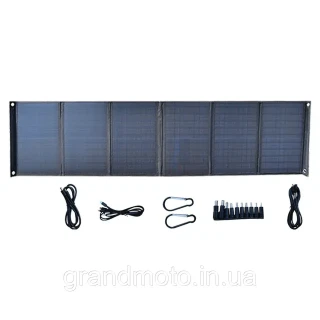 Портативная солнечная панель 100W/18V Tasanol с переходниками
