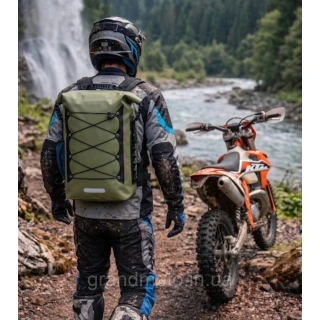 Герметичный рюкзак-драйбег 25L (PVC 500D) — 100% защита от воды, грязи и пыли