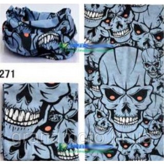 Универсальная бандана Баф (buff) "Черепа"