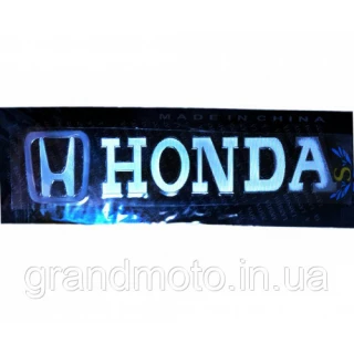 3D наклейка надпись Honda с логотипом