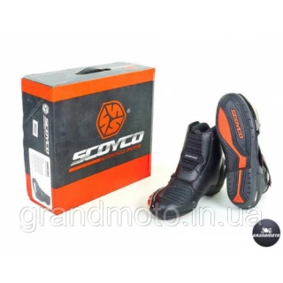 Мото ботинки спортивные короткие Scoyco MBT003