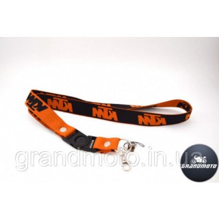 Шнурок на шею KTM резинка