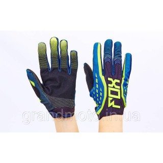 Кроссовые мотоперчатки Fox Racing Flexair Blue