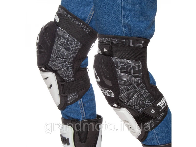 Мотонаколенники  Leatt Knee Guard 3DF укороченные белые