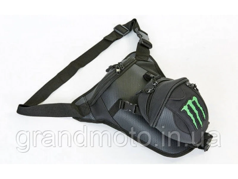 Набедренная сумка для мотоциклиста Monster Carbon