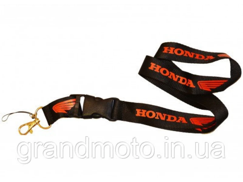 Шнурок на шею для ношения телефона, ключей и др. Honda