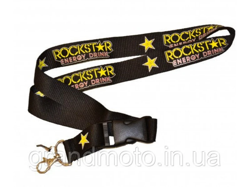Шнурок на шею для ношения телефона, ключей и др. Rockstar
