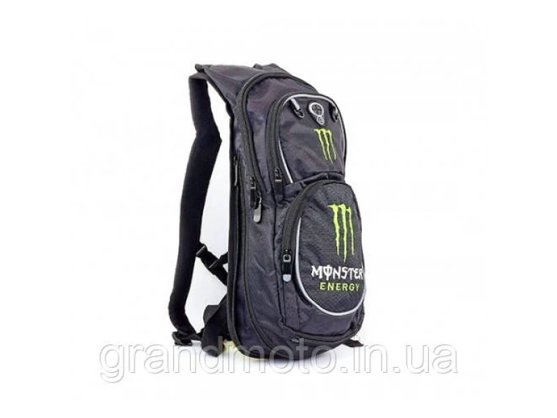 Моторюкзак/велорюкзак с гидратором 2 литра Monster Energy