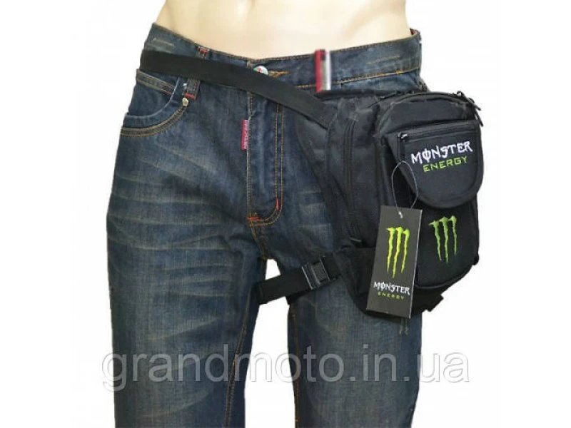 Набедренная мото сумка monster Energy