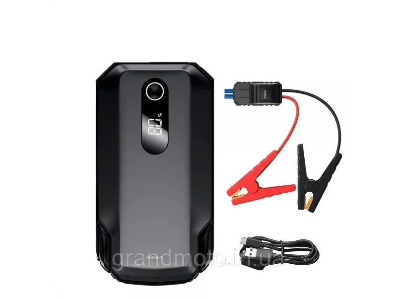 Пускозарядное устройство Baseus Super Energy Max Car, 20000 mAh (Jump Starter, бустер для авто)