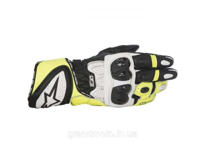 Мотоперчатки кожаные гоночные Alpinestars GP Plus размер XL