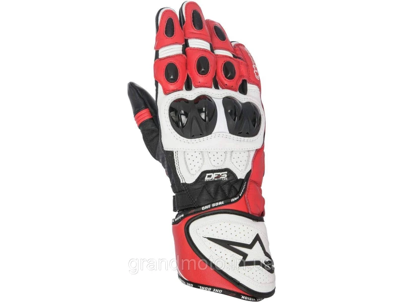 Мотоперчатки кожаные гоночные Alpinestars GP Plus R размер L