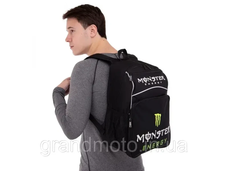 Мото рюкзак с дождевиком Monster Skittle