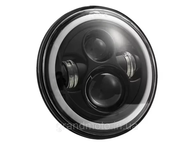 7 дюймовая LED фара с ДХО и поворотником IP67 для мотоциклов и внедорожников