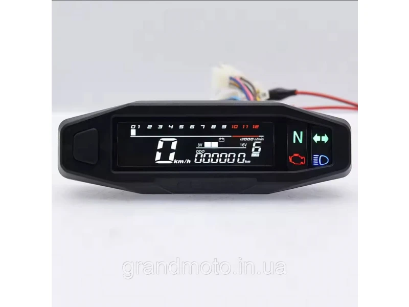 Спидометр для мотоцикла универсальный приборная панель 12V эндуро kovi Geon и др